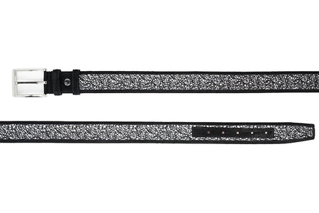 CBelt -5829- Design Leather Belt - Black