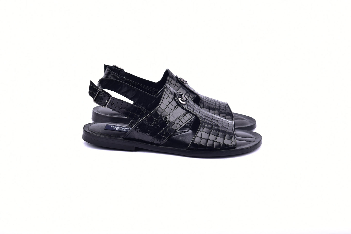 C0074-Corrente 5829S Sandal- Black - Image 2