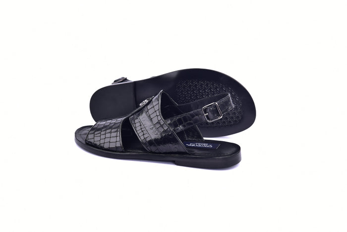 C0074-Corrente 5829S Sandal- Black - Image 3