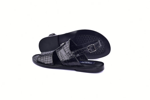 C0074-Corrente 5829S Sandal- Black - Image 3