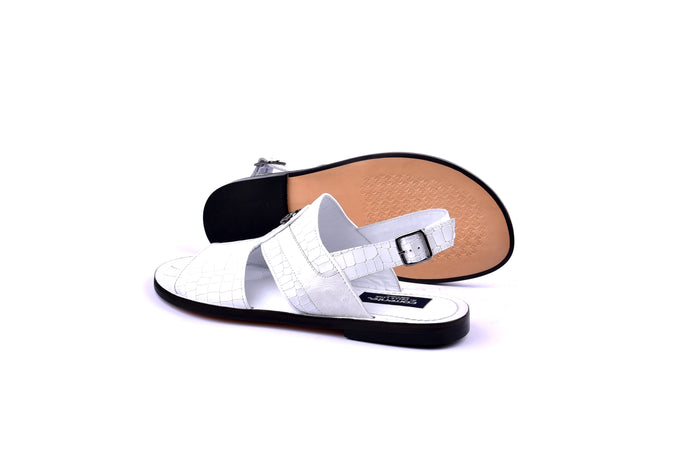 C0073-Corrente 5829S Sandal- White - Image 3