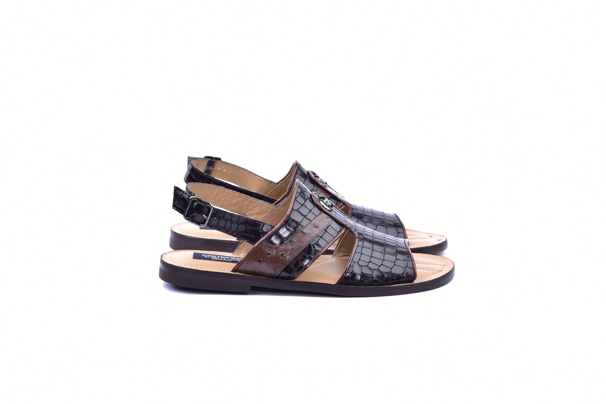 C0075-Corrente 5829S Sandal- Brown - Image 2