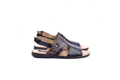 C0075-Corrente 5829S Sandal- Brown - Image 2