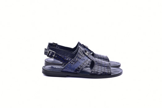 C0076-Corrente 5829S Sandal- Navy - Image 2