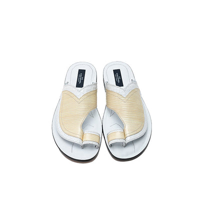 C006-Corrente 5831 Sandal- white - Image 3