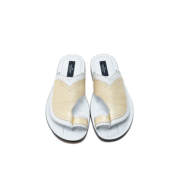 C006-Corrente 5831 Sandal- white - Image 3