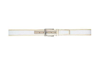 CBelt -5831- Design Leather Belt - White - Image 2
