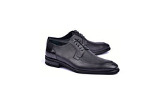 C0011-5876 Deer Skin Lace up- Black