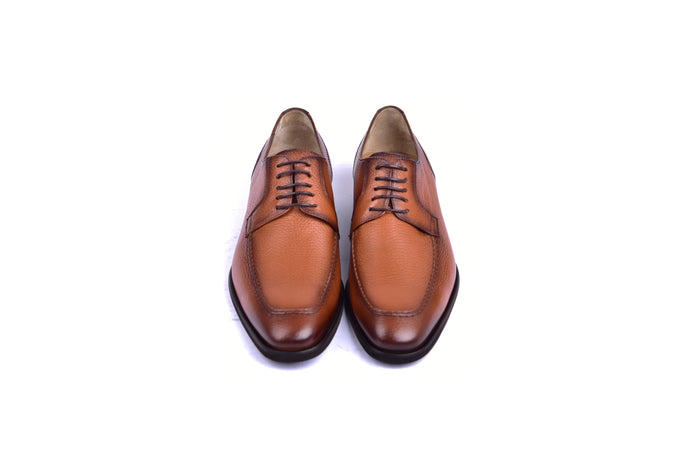 C001101-5876 Deer Skin Lace up- Tan - Image 4