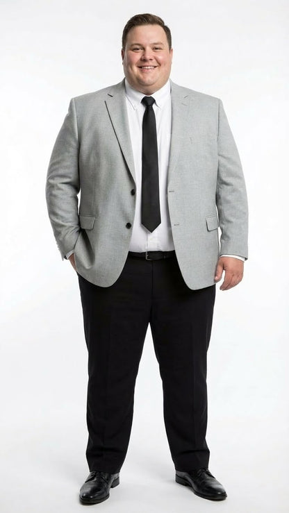 Men’s Light Grey Blazer Sport Coat