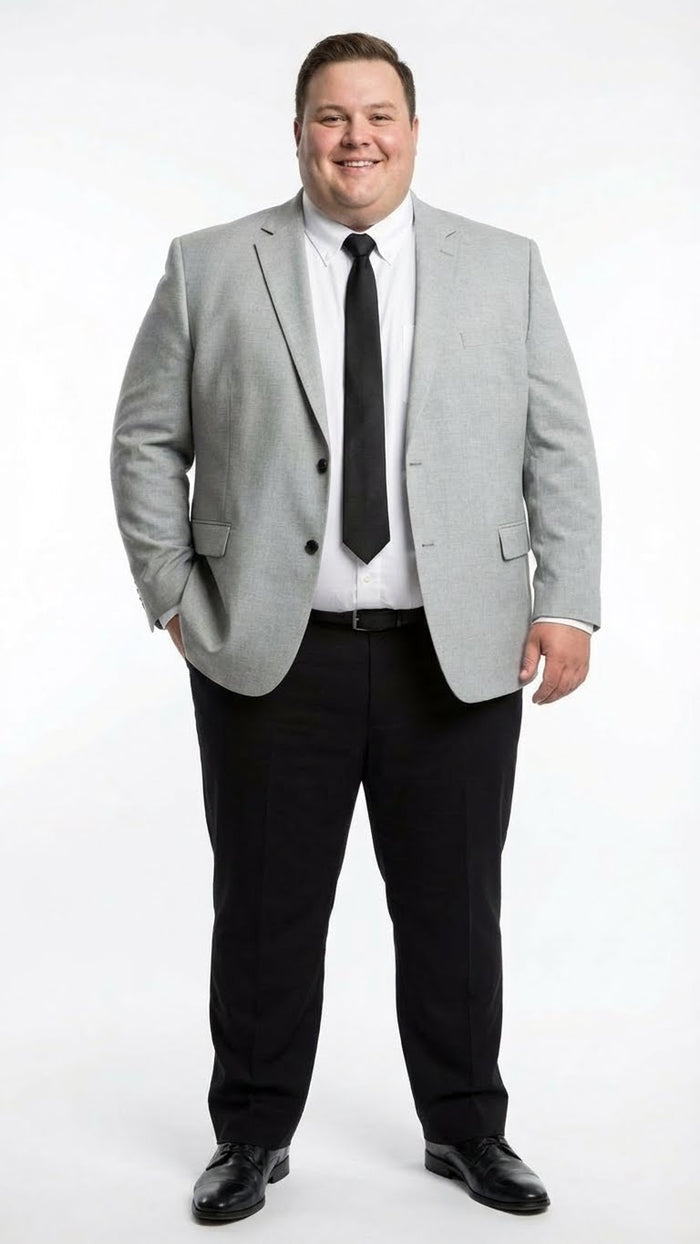 Men’s Light Grey Blazer Sport Coat
