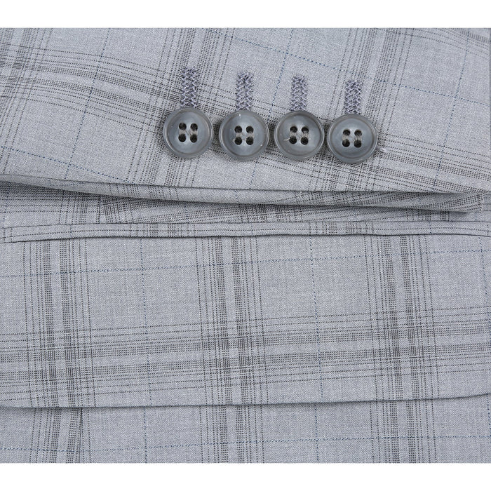 293-33 Men's Classic Fit Suits - Image 5