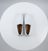 Men’s Mundo White Leather Loafers – Classic Slip-On Dress Shoes for Casual and Formal Wear
