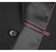 Renoi Designer Suit 2110-1 Men's Slim Fit Solid Stretch 2-Piece Suit