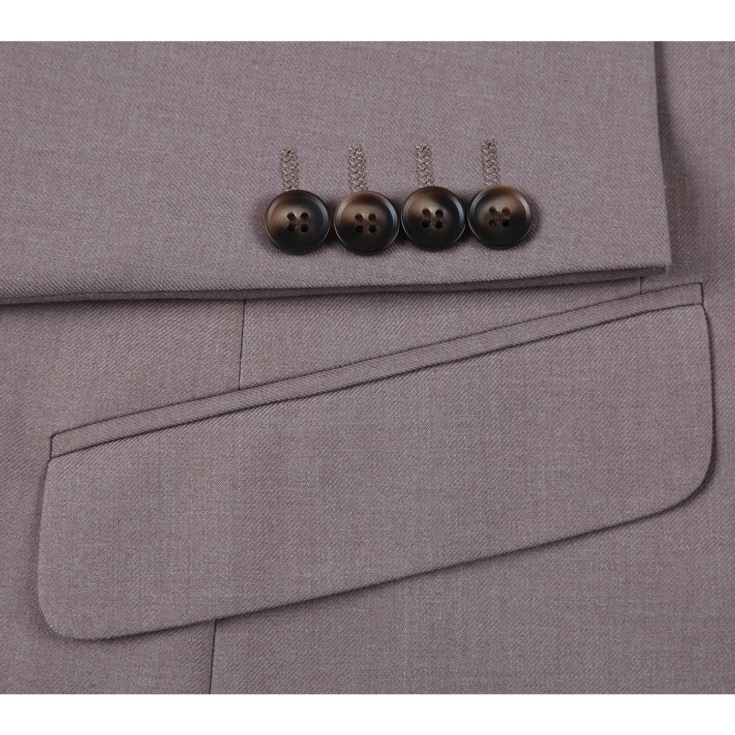 201-103 Men's 2-Piece Slim Fit Single Breasted Notch Lapel Suit - Image 5