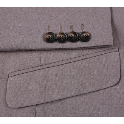 201-103 Men's 2-Piece Slim Fit Single Breasted Notch Lapel Suit - Image 5