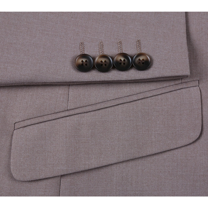 201-103 Men's 2-Piece Slim Fit Single Breasted Notch Lapel Suit - Image 5