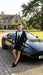Men’s Black and White Tuxedo Shorts Suit – Modern Formal Tuxedo with Short Pants for Wedding, Party and Special Events