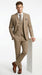 Big And Tall Men's Plus Size Men's Suits For Big Guys Beige