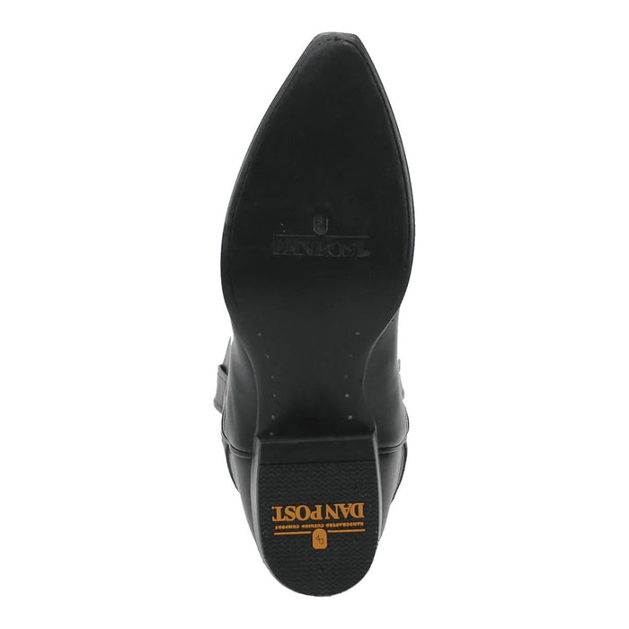 Dan Post Men's Milwaukee Leather Snip Toe Boots - Black
