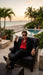Tony Montana’s Black Blazer with Red Sateen Shirt – Men’s Black Formal Blazer and Red Satin Style Shirt Outfit for Party, Wedding and Vintage Wear