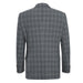 293-20 Men's Slim Fit Stretch Checked Suits