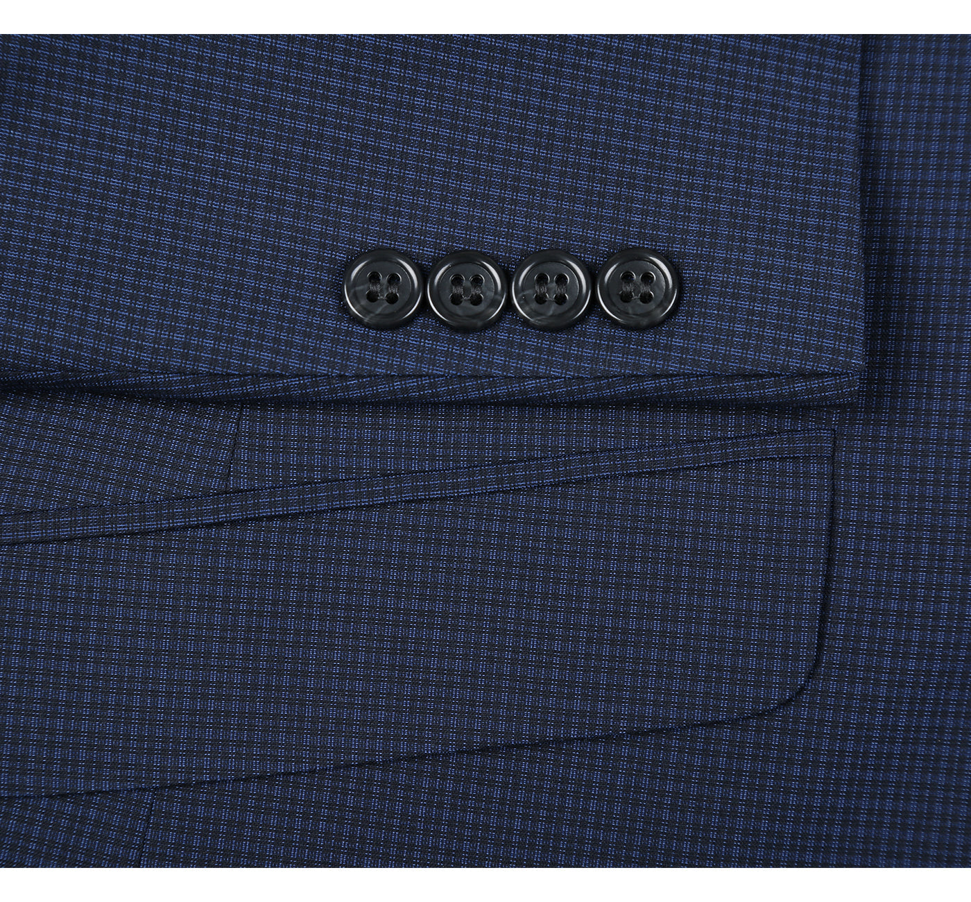 Renoi Designer Suit 293-8 Men's Two Piece Slim Fit Stretch Dress Suit