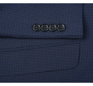 Renoi Designer Suit 293-8 Men's Two Piece Slim Fit Stretch Dress Suit