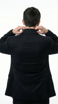Mens Black Blazer – John Wick Inspired Classic Formal Blazer for Men Sleek Action Style Evening Jacket