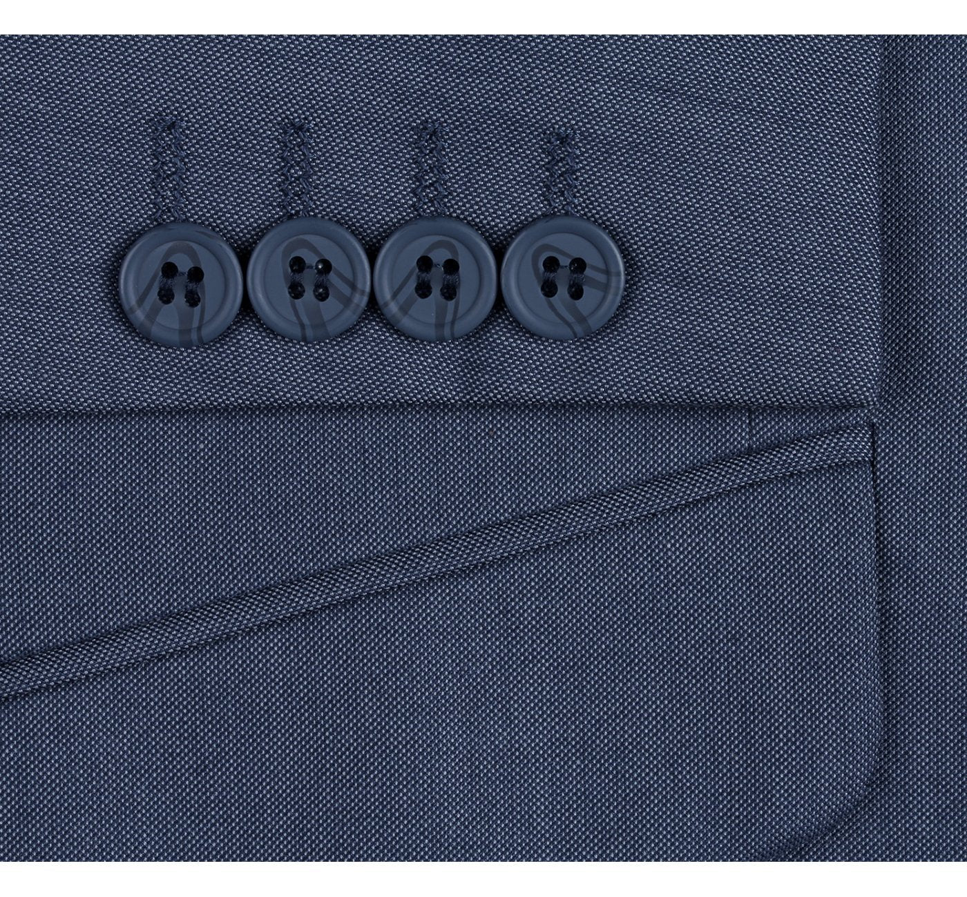 203-19 Men's 2-Piece Slim Fit Single Breasted Notch Lapel Suit - Image 4