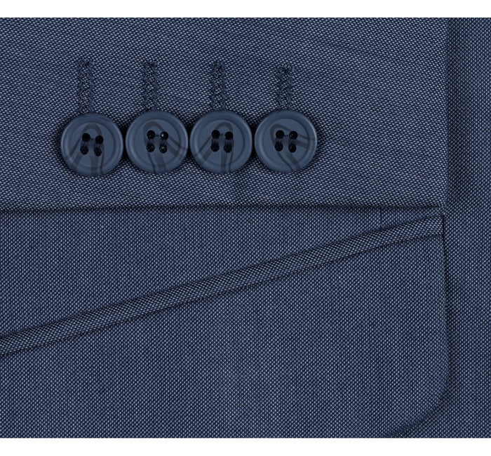 203-19 Men's 2-Piece Slim Fit Single Breasted Notch Lapel Suit - Image 4