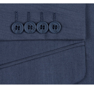 203-19 Men's 2-Piece Slim Fit Single Breasted Notch Lapel Suit - Image 4