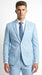 Men’s Light Blue Suit with Shorts – Casual Summer Blazer and Shorts Set for Wedding, Party and Smart Casual Wear