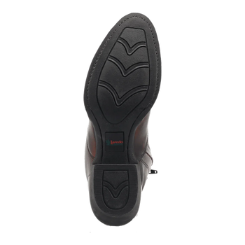 Laredo Men's Fletcher Leather Round Toe Boots with Zipper - Image 5