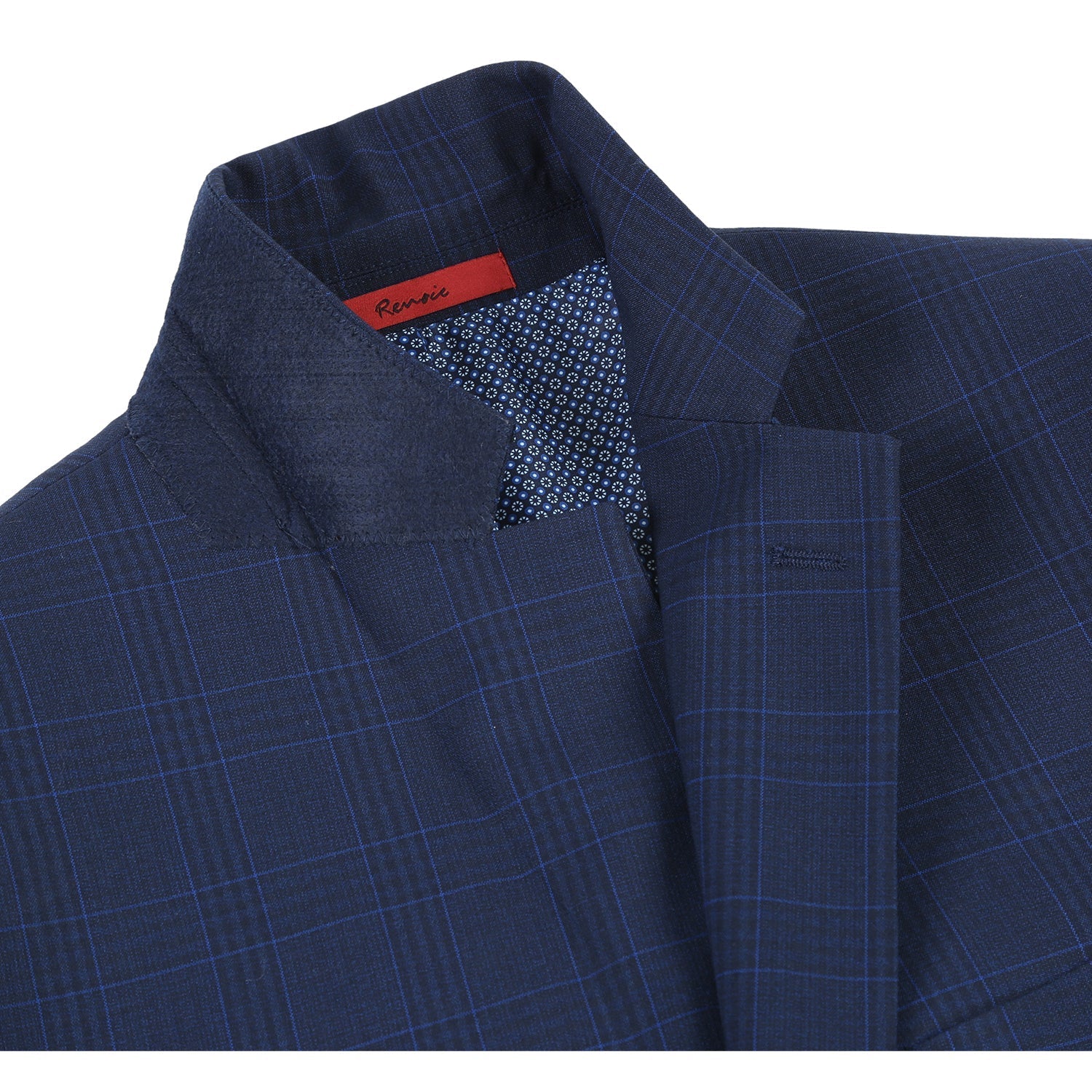 293-26 Men's Classic Fit Checked Suits - Image 5