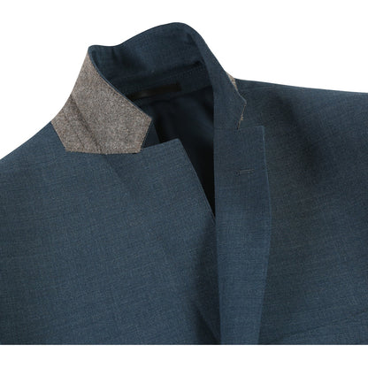 566-5 Men's Slim Fit Wool Suits - Image 5