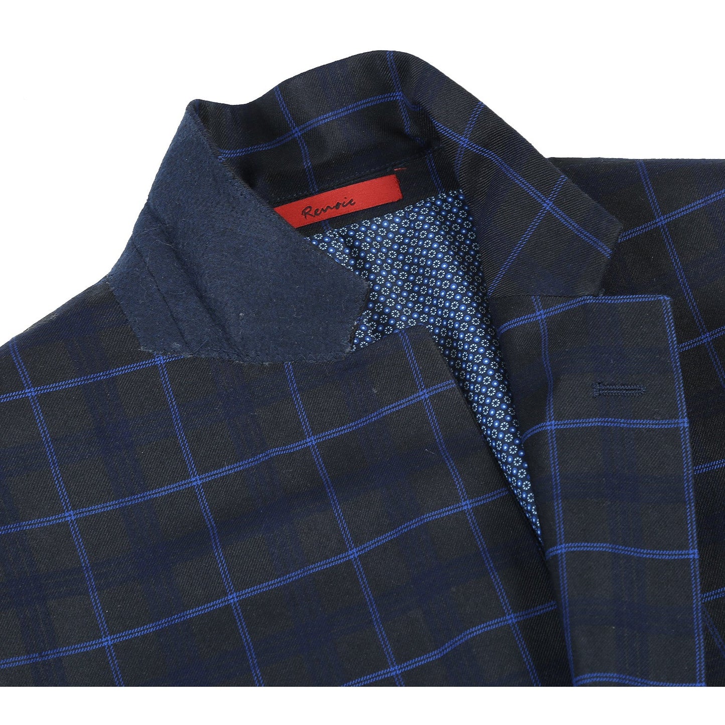 293-27 Men's Classic Fit Checked Suits - Image 5