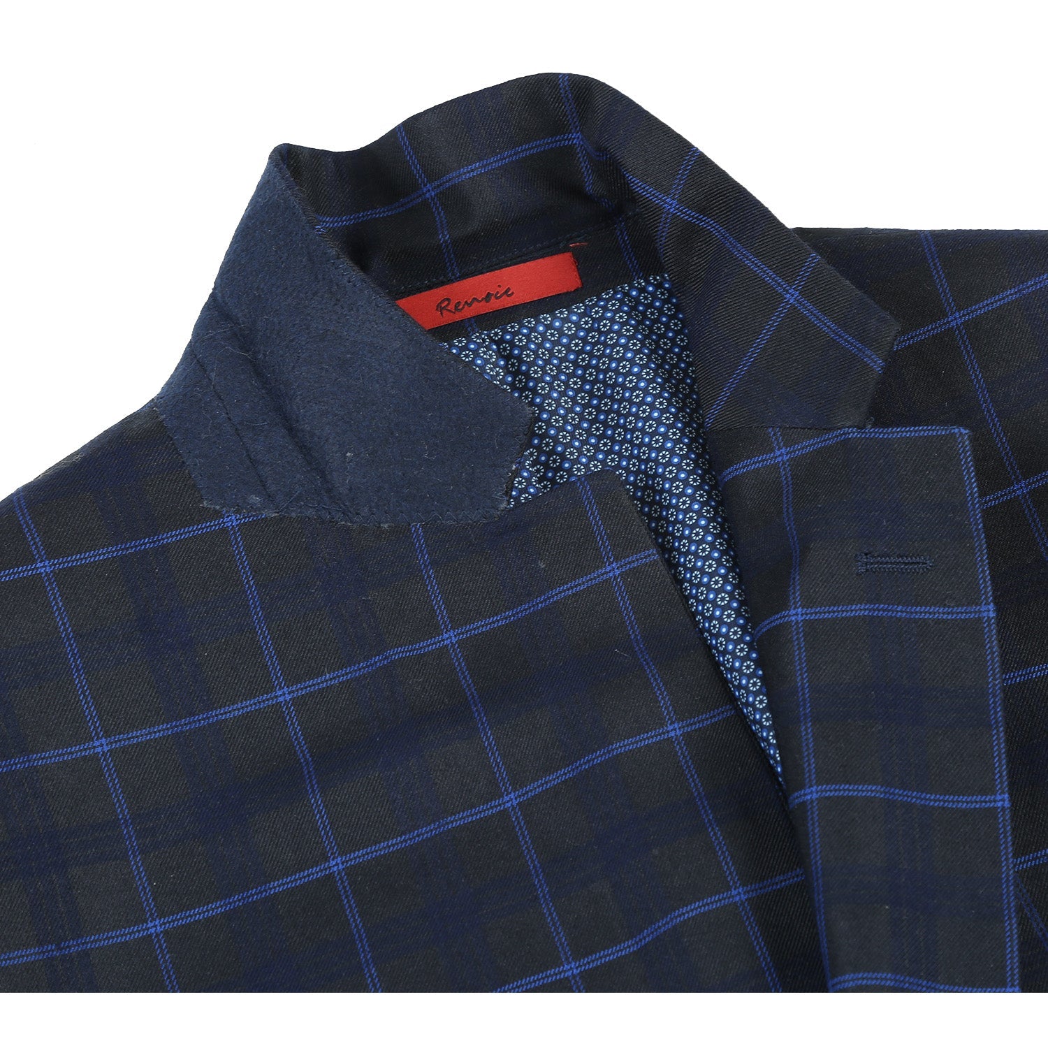 293-27 Men's Classic Fit Checked Suits - Image 5
