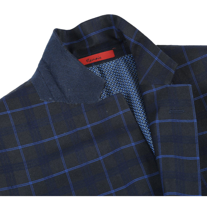 293-27 Men's Classic Fit Checked Suits - Image 5