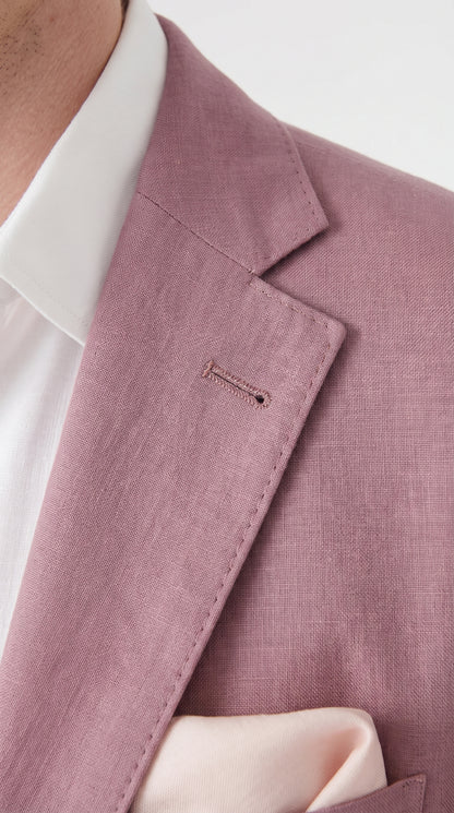 Men’s Mauve 2-Piece Suit – Two-Button Wedding, Prom and Business Suit  Modern Fit