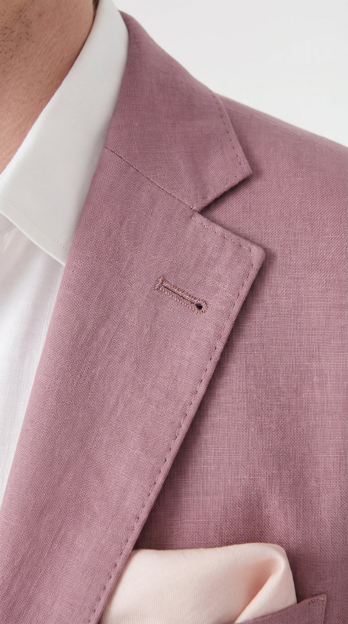 Men’s Mauve 2-Piece Suit – Two-Button Wedding, Prom and Business Suit  Modern Fit