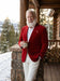 Men’s Red Velvet Blazer Santa Clauses Tim Allen Inspired Jacket – Festive Christmas Party Blazer, Holiday Costume Jacket Christmas New Year