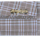 292-7 Men's Slim Fit 2-Piece Single Breasted Check Dress Suit