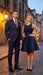 Men’s Navy Blue and Burgundy Checkered Two-Piece Suit Plaid Windowpane – Flat Front Pants or Pleated Wide Leg Pants - 100% Wool