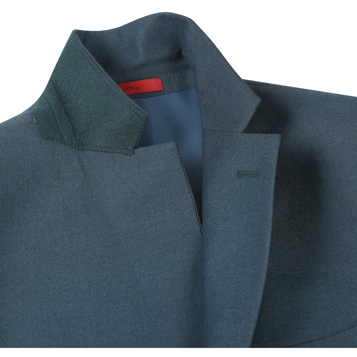 201-13 Men's 2-Piece New Slim Fit Single Breasted Notch Lapel Suit - Image 5
