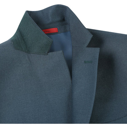 201-13 Men's 2-Piece New Slim Fit Single Breasted Notch Lapel Suit - Image 5