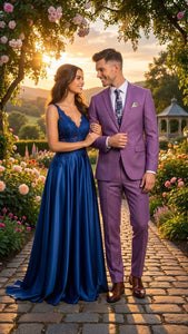 Men’s Light Purple Suit Blazer and Suit Jacket Mauve – Formal Wedding & Party Wear Coat for Business Prom and Church