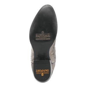 Dan Post Men's Manning Python Snakeskin Round Toe Boots - Natural