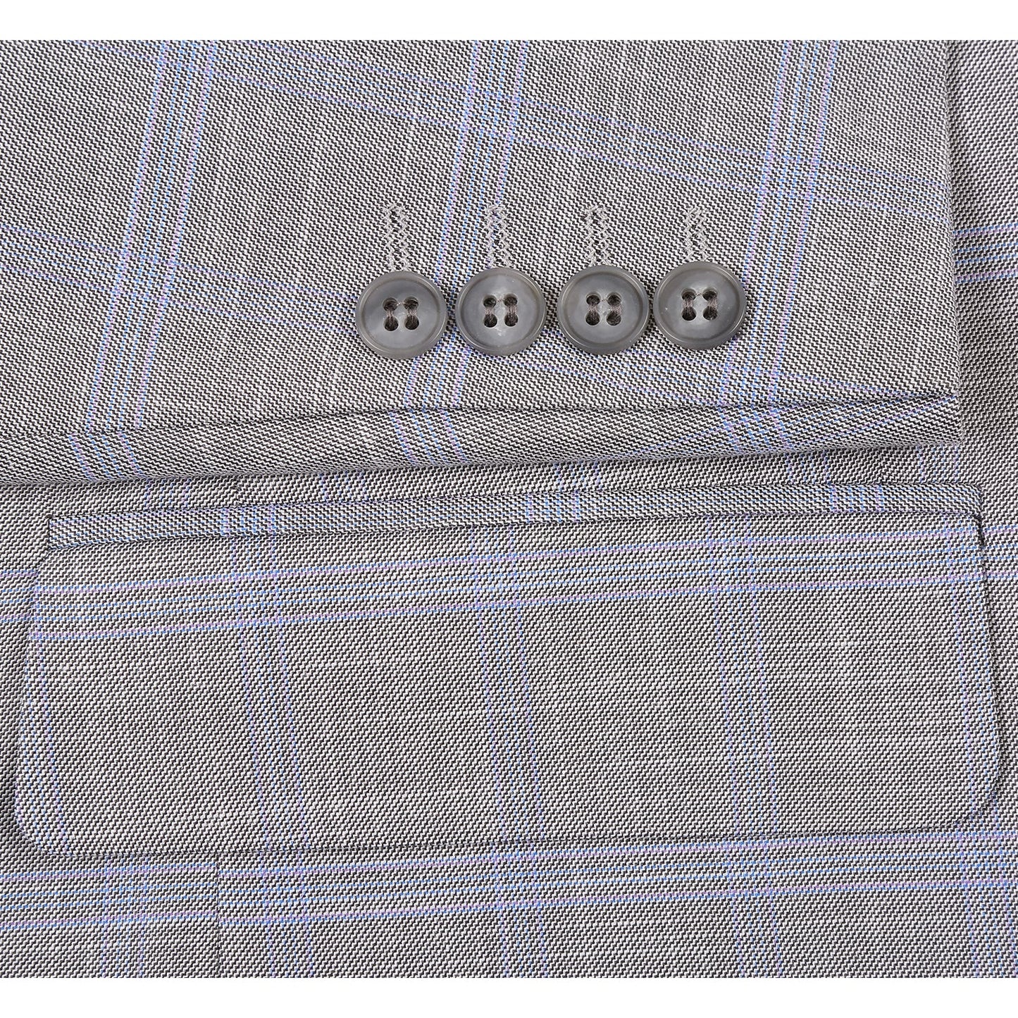 Renoi Designer Suit 293-53 Men's Classic Fit Suits