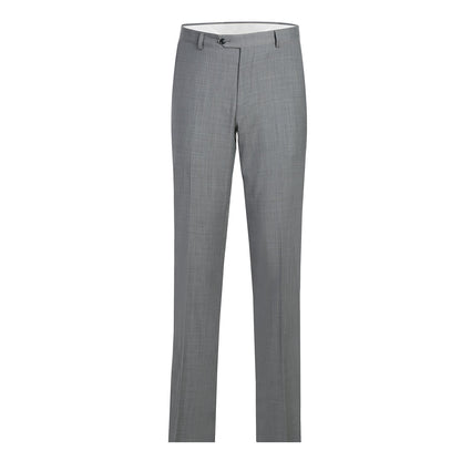 564-1 Men's Classic Fit Wool Blend Stretch Checked Suit - Image 5